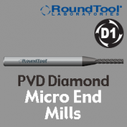 Micro End Mills - PVD Diamond