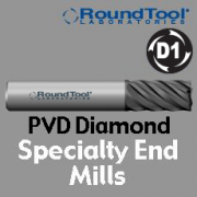Specialty End Mills - PVD Diamond