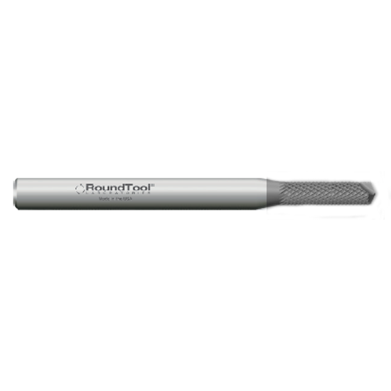 DDRPA1 1/16 Ø .255 x 1-1/2 x 1/8 Drill Point Carbide DownDraft Router TiB2