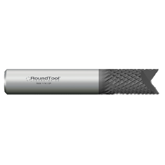 FRFTD1 3/16 Ø 5/8 x 2" x 3/16 Fish Tail Cut Carbide Fiberglass Router PVD Diamond