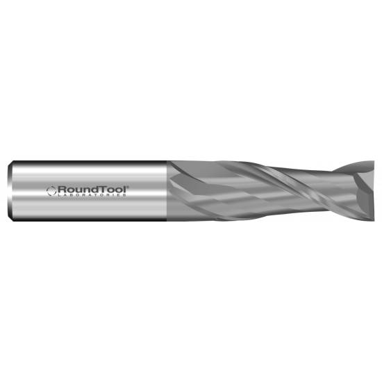 GR2SD2 1/4 Ø 1" x 2-1/2 x 1/4 2 Flute Square End Carbide End Mill CVD Diamond