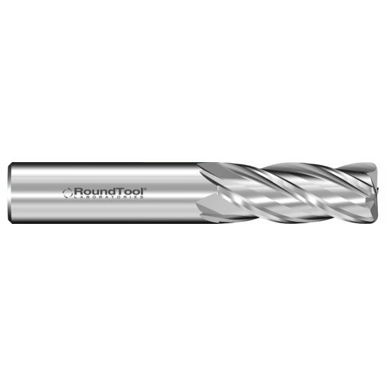 GR4RUC 1/4XL Ø 1-1/2 x 6" x 1/4 4 Flute .062 Radius Carbide End Mill