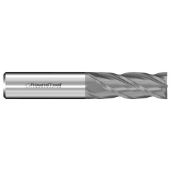 GR4SD2 5/64 Ø 25/64 x 1-1/2 x 1/8 4 Flute Square End Carbide End Mill CVD Diamond