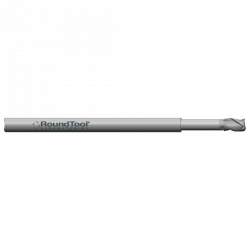 LR5X3BA1 .093 Ø .139 x 2-1/2 x 1/8 3 Flute Ball End .500 Lbs Long Reach Carbide Micro End Mill TiB2