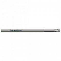 LR5X3BUC .031 Ø .046 x 2-1/2 x 1/8 3 Flute Ball End .156 Lbs Long Reach Carbide Micro End Mill