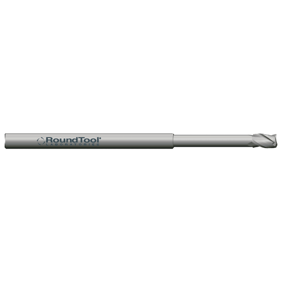 LR8X3BUC .093 Ø .139 x 2-1/2 x 1/8 3 Flute Ball End .750 Lbs Long Reach Carbide Micro End Mill
