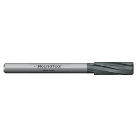 RMRD1 .2845 - .3164 Ø RH Spiral Standard Length Solid Carbide Reamer PVD Diamond