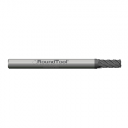 SS5SD1 .031 Ø .093 x 1-1/2 x 1/8 5 Flute Square End Carbide Micro End Mill for Finishing PVD Diamond