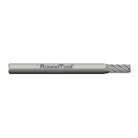 SS5SUC .050 Ø .150 x 1-1/2 x 1/8 5 Flute Square End Carbide Micro End Mill for Finishing